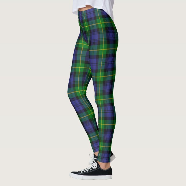 Leggings femeninas del clan escocés Gordon Tartan (Izquierda)