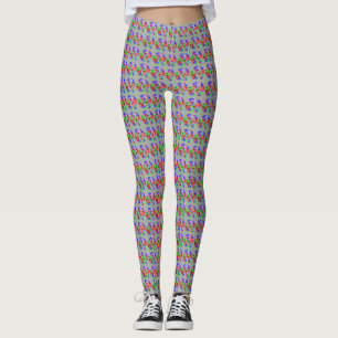 Leggings femeninas del dragón