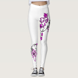 Leggings femeninas deportivas de yoga.