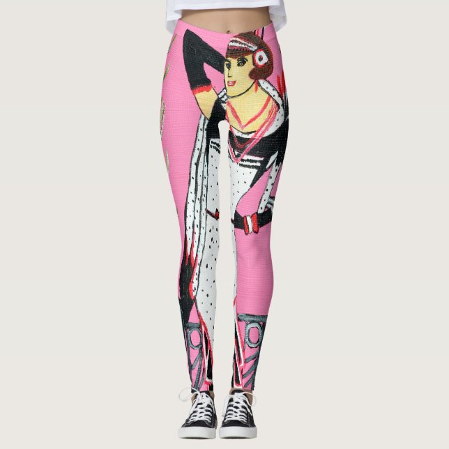 Leggings femeninas elegantes (Anverso)