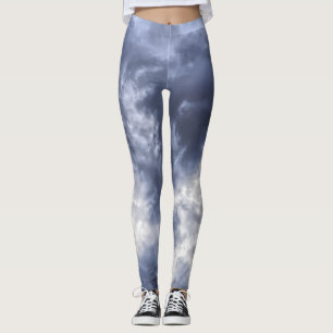 Leggings femeninas   Nubes Eco Fitness y Cielo