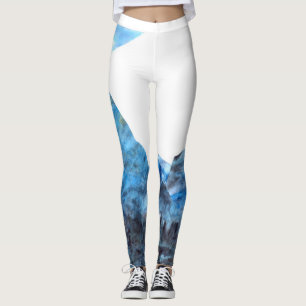 Leggings femeninas "Tranquil Blue"