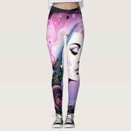 Leggings "Feminine Flourish" La belleza femenina
