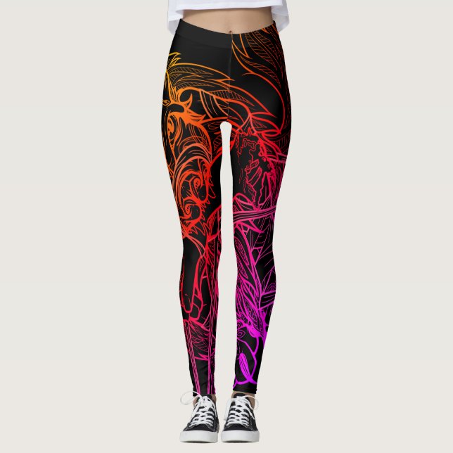 Leggings Fennrisere: Fen Giant (edición Bifröst) (Anverso)