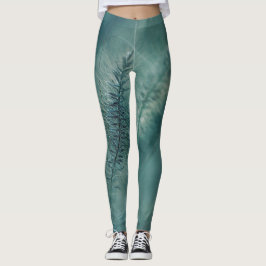 Leggings Ferinos verdes botánicos