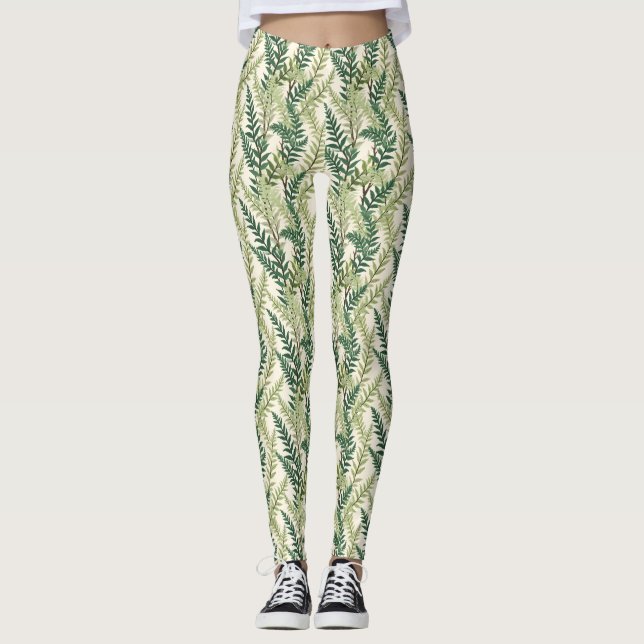 Leggings Fern Fronds (Anverso)