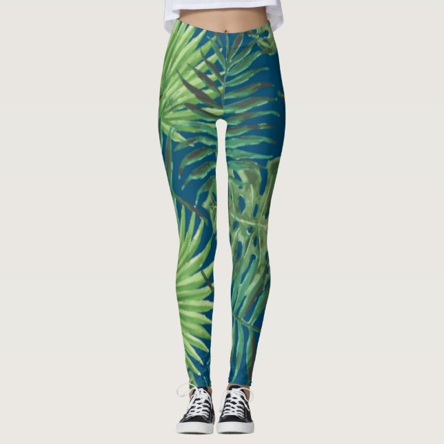 Leggings Ferns & Palms (Anverso)