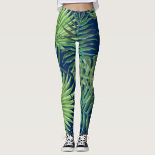 Leggings Ferns & Palms
