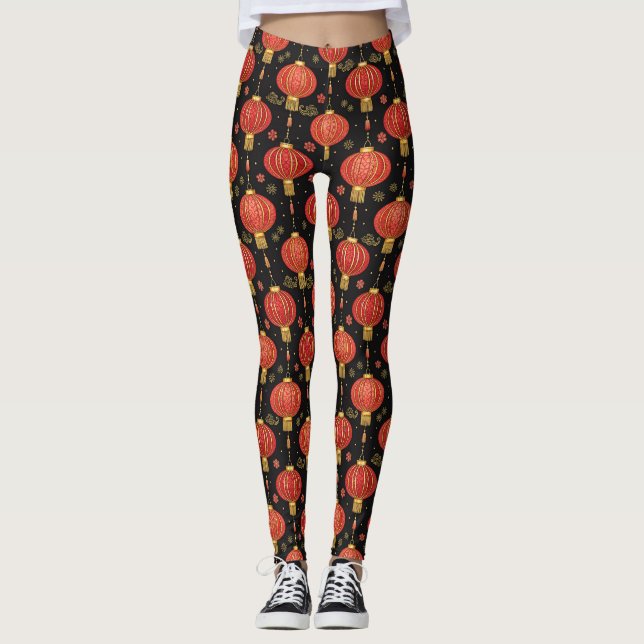 Leggings Festival de Linternas Chino (3) (Anverso)