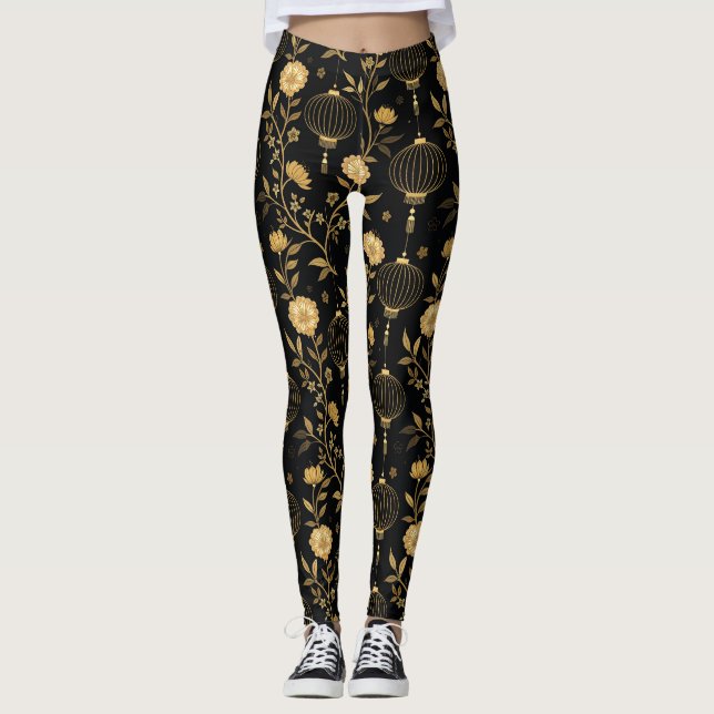 Leggings Festival de Linternas Chino (5) (Anverso)