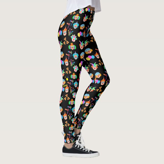 Leggings Festival de Purim Carnaval de payasos Fiestas (Derecha)