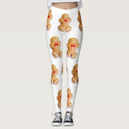Leggings Festividad de las galletas de los hombres del pan