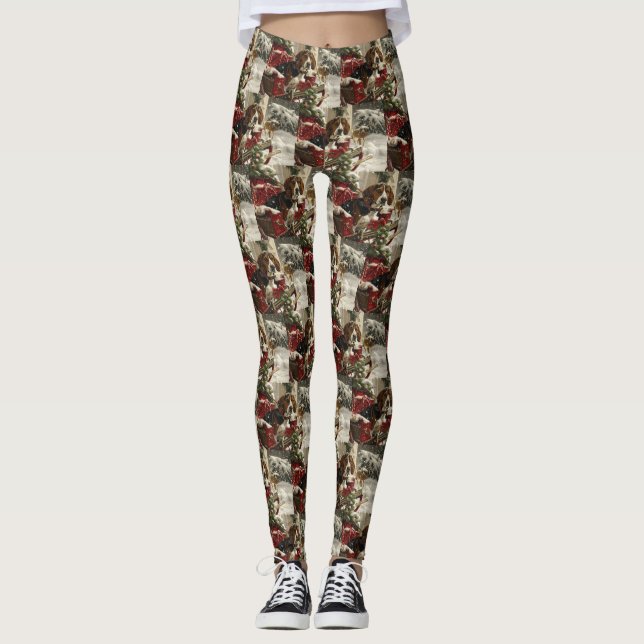 Leggings Festividad de los Navidades de perro de Walker Coo (Anverso)