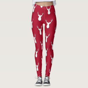 Leggings Festividad personalizada del patrón de trofeo de c