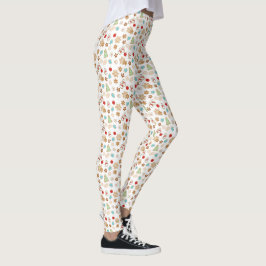 Leggings Festividades estampadas por cookies de navidades