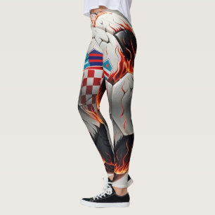 Leggings Fiery Ball de fútbol croata