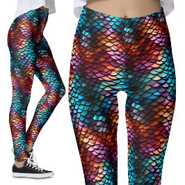 Leggings Fiesta De Disfraces De Costumbres De Pescado De La