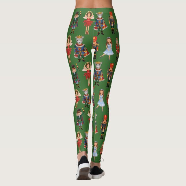 Leggings Fiesta de invierno de vacaciones de Navidades de c (Reverso)
