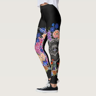 Leggings FIESTA DE JARDÍN de BINDI - polainas del diseñad