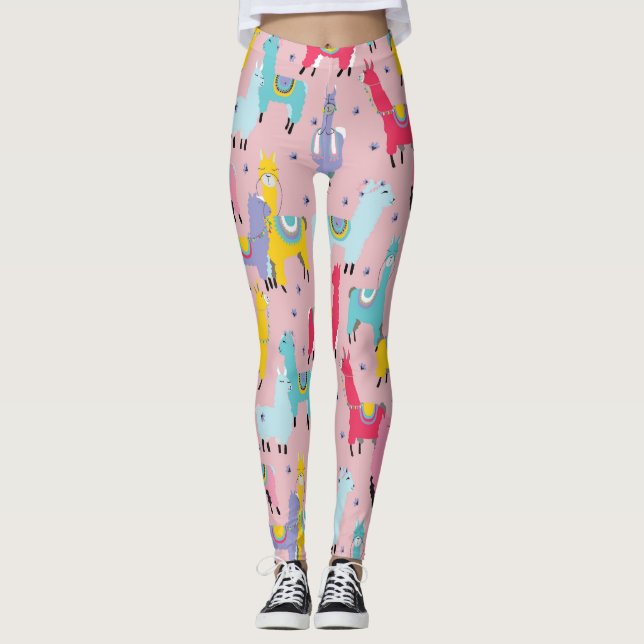 Leggings Fiesta de Llama (Anverso)