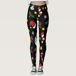 Leggings Fiesta de los Navidades de Gingerbread Man