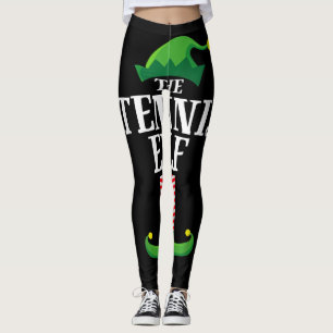 Leggings Fiesta de Navidades de grupo familiar Tennis Elf M