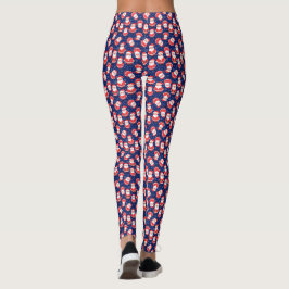 Leggings Fiesta de Navidades de la Novedad Santa Claus | Az