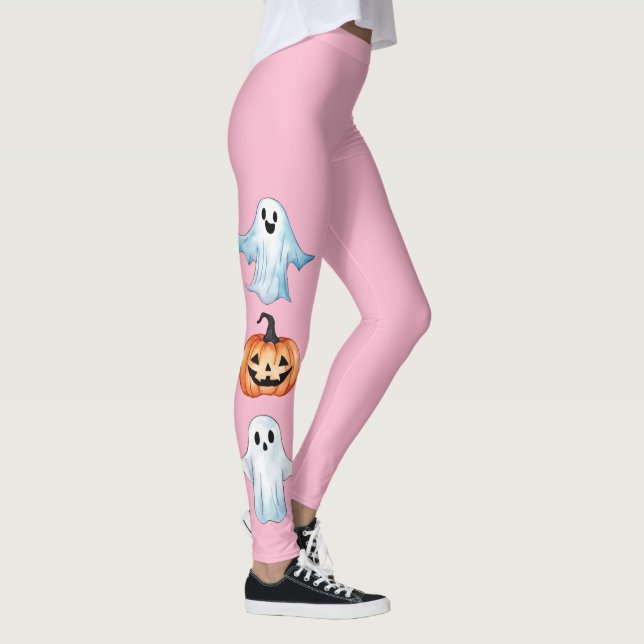 Leggings Fiesta Fantasma En Rosa (Derecha)