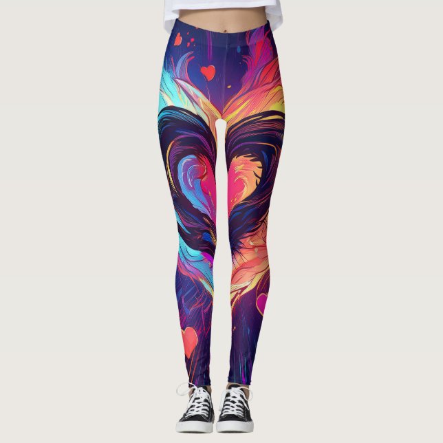 Leggings Fight Love (Anverso)