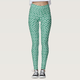 Leggings Figura de Mentol White Pentagon