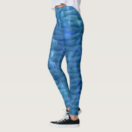 Leggings Filas onduladas acuáticas