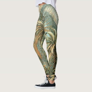 Leggings Filicinae por Ernst Haeckel, Plantas de helechos a
