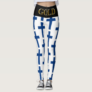 LEGGINGS FINLAND GOLD