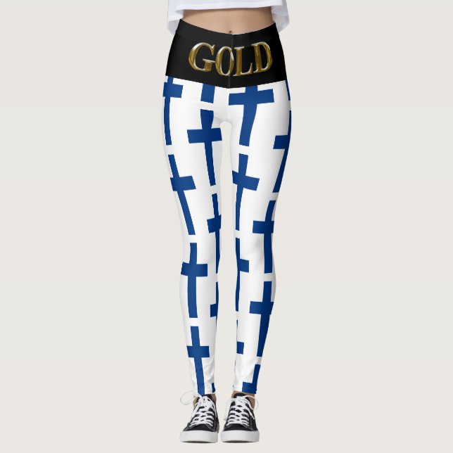 LEGGINGS FINLAND GOLD (Anverso)