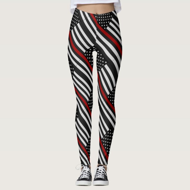 LEGGINGS FIREMEN AMÉRICA (Anverso)