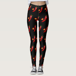 Leggings Firey Hot Pepper