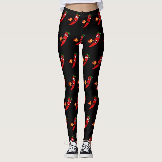 Leggings Firey Hot Pepper (Anverso)