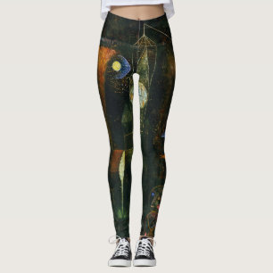 Leggings Fish Magic, Paul Klee Abstract Art