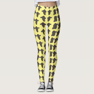 Leggings Flagrantes vacas cabeza piernas