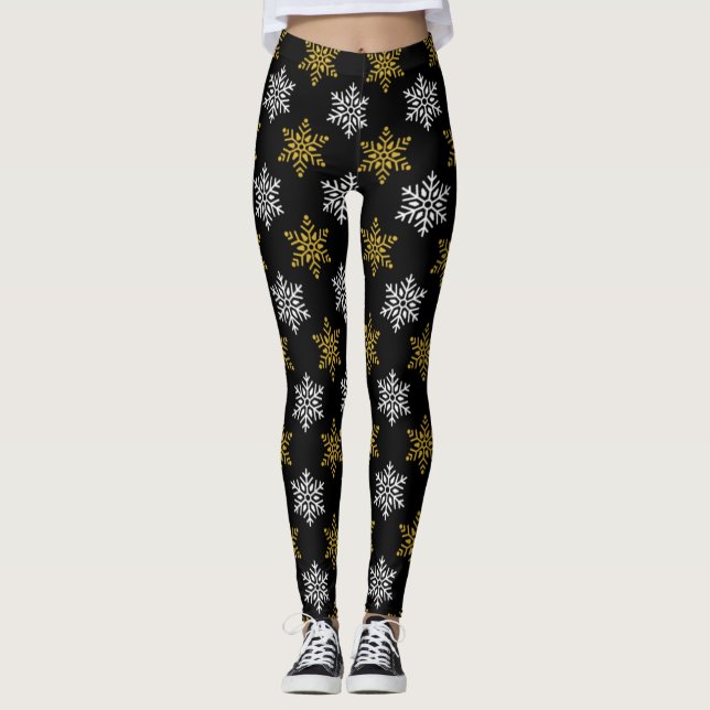 Leggings Flakin de oro (Anverso)