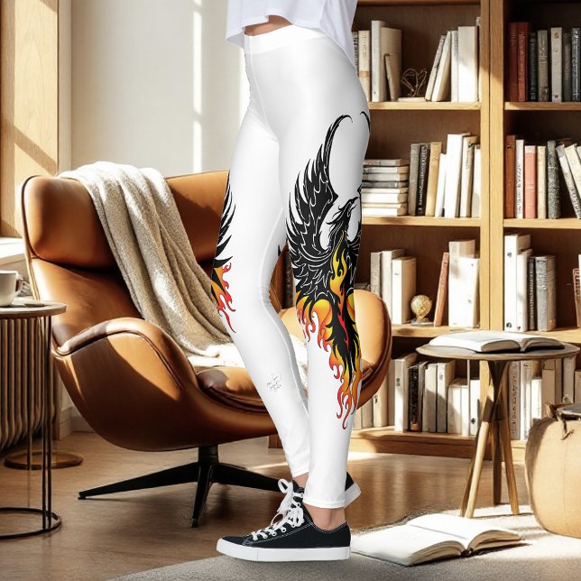 Leggings Flamas tribales Phoenix Firebird (Subido por el creador)