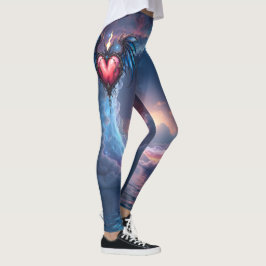 Leggings Flamebound Heart of the Moon – Gothic Cosmic Love 