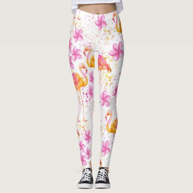 Leggings Flamenco de lujo (Anverso)
