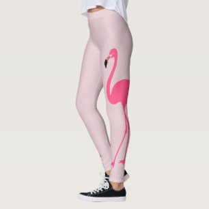 Leggings Flamenco rosa lindo elegante