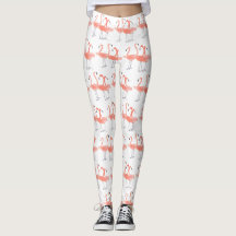 Flamencos rosados Aves tropicales acuarela Cueva P