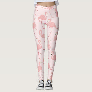 Leggings Flamencos rosados bonitos