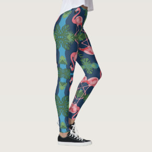 Leggings Flamingo rosa bonito