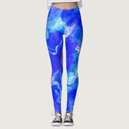 Leggings Flauta azul