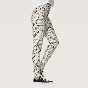 Leggings Flechas de Boho y Sun V12 ID748