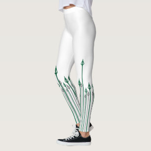 Leggings Flechas de la vertical de la flecha el gráficas